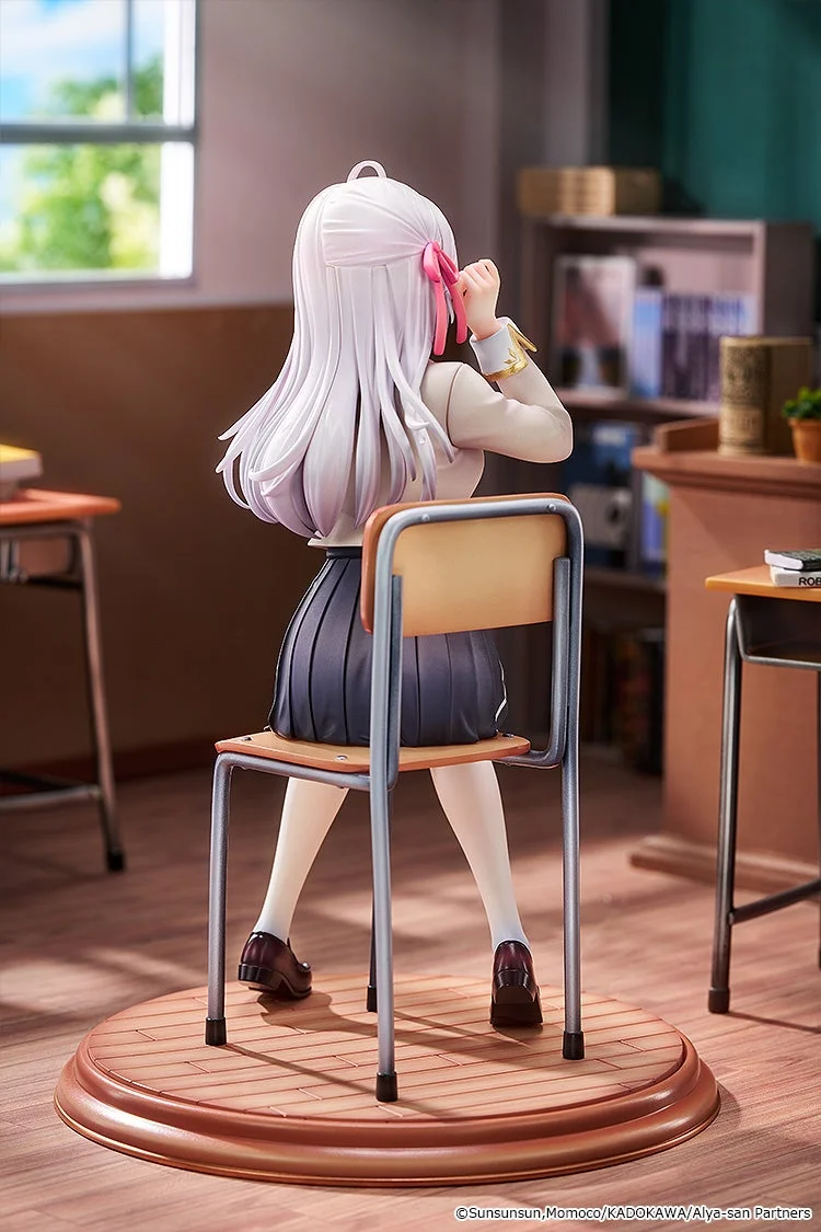 Figurine Alisa Mikhailovna Kujou Ver. School Uniform de Alya Sometimes Hides Her Feelings in Russian par Good Smile Arts Shanghai